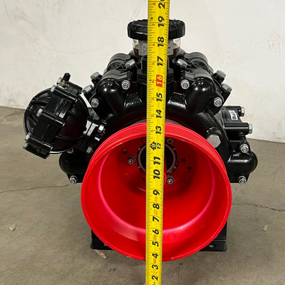 ANNOVI REVERBERI Diaphragm Pump AR 250 BP PSI 290 GPM 67.2 Black/Red