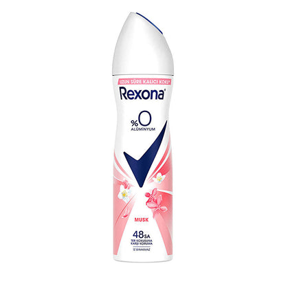 Rexona Women's Deodorant Musk - Aluminum Free 150ml | 48 Hour Protection