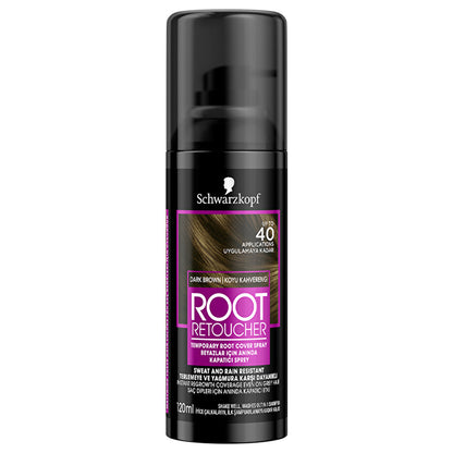 Root Retoucher Hair Color Dark Brown - 120ml | Instant Coverage