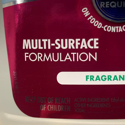 PURELL(6 PACK) Foodservice Multi-Surface Sanitizer Unscented BB 06/2028 334106CT