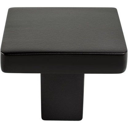 BERENSON (25 PACK) Contemporary Advantage One Square Knob Matte Black 0951-1055-P
