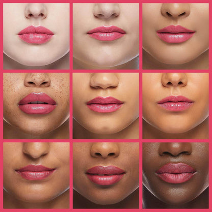 L'Oreal Paris Makeup Colour Riche Plump and Shine Lipstick, for Glossy, Radiant, Visibly Fuller Lips with an All-Day Moisturized Feel, 106 Pitaya Plump, 0.1 oz.