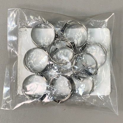 WSM 10 PACK! Oetiker Clamp 14.5mm-17.0mm Silver 13-162-44