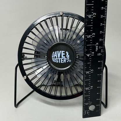 DAVE & BUSTER'S USB Mini Desk Fan 19643 (New)