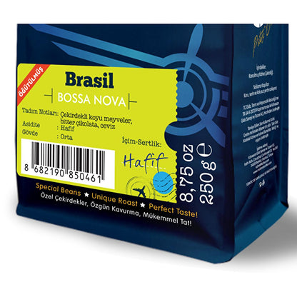 Moliendo Brasil Bossa Nova Ground Coffee - 250g Arabica, Specialty Coffee