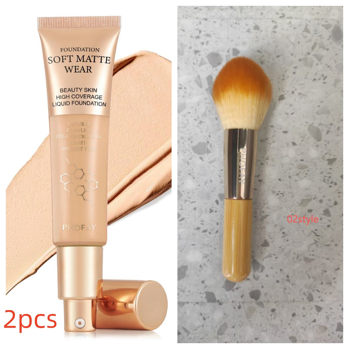 PHOFAY Full Coverage Foundation