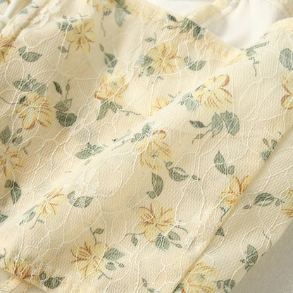 Spring Floral Corset
