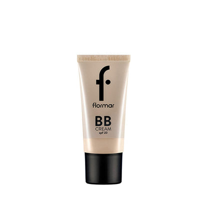 Flormar Creamy Texture SPF20 BB Cream 002 Fair/Light - Natural Finish, Lightweight BB Cream with SPF 20