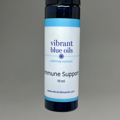 VIBRANT BLUE OIL Immune System Support Organic Essential Oil Roller Bottle 10mL