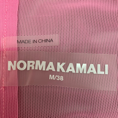 NORMA KAMALI Nk Shirt w/ Faux Pockets Sz M/38 Candy Pink ST1236MS963966