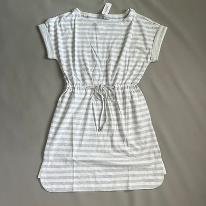 TOMMY BAHAMA Women's Short Sleeve Amira Stripe Short Dress Size M Grey (New)