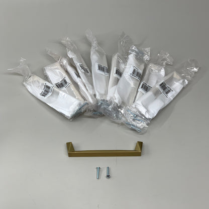 BERENSON 10 PACK!! Swagger Handle Pull Modern Brushed Gold 160mm 2365-1MDB-P