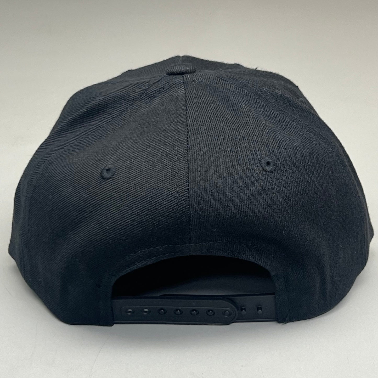 YUPOONG (10 PACK) Classic Snapback Baseball Cap Hat Black Bulk!