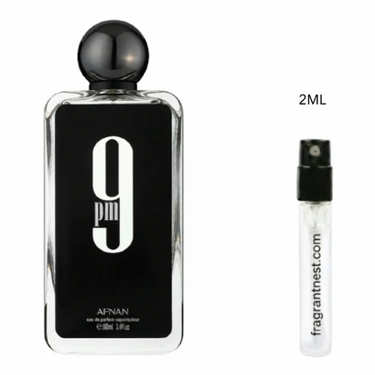 Afnan 9PM Eau De Parfum Travel Spray | Sample