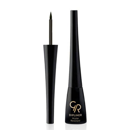 Golden Rose Liquid Eyeliner Black 5ml - Precise Eye Makeup with Easy Application