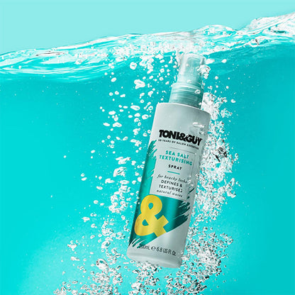 Toni&Guy Hair Styling Spray - Sea Salt Effect, Light Hold, 200ml for Beachy Waves