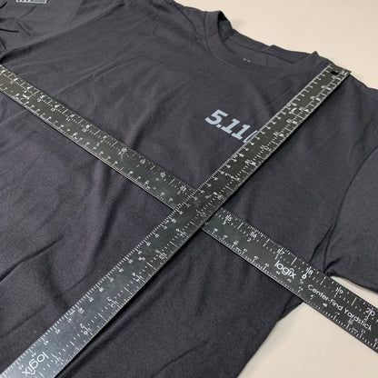 5.11 TACTICAL All Bark All Bite T-Shirt 100% Cotton 019 Black Sz M #76330