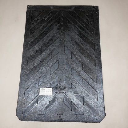 GLOBETECH 2-PACK! Rubber Mud Flaps 24" W x 36" L Black 2436CD (New)
