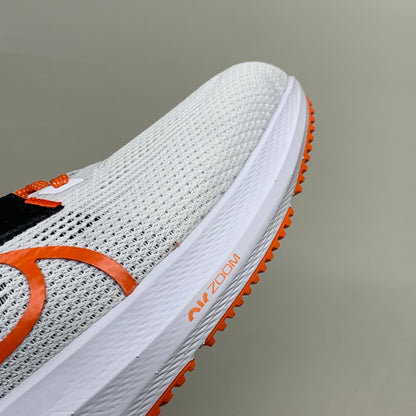 NIKE Zoom Pegasus 40 OK STATE White Shoes, Brilliant Orange & Black 9.5 W 8 M DZ5973-100