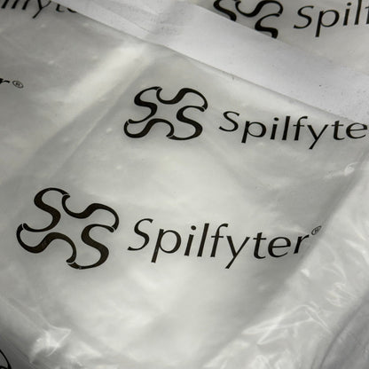 SPILFYTER OS-100 16”x18” Oil Only Absorbent Pads Pack of 100 White