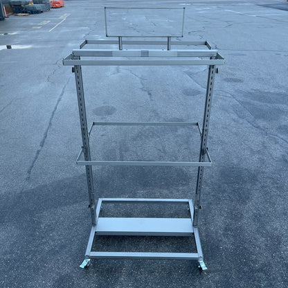 GRAND + BENEDICTS Mobile Core 4-Way Display Rolling Shelf Rack 943-GB4133-18 (New)