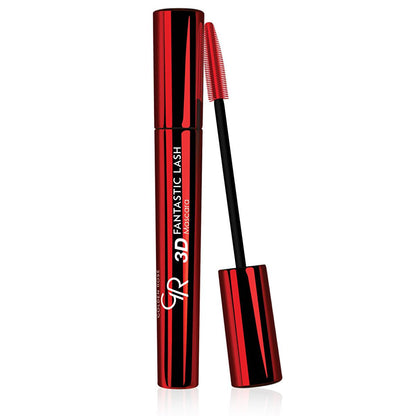 Golden Rose 3D Fantastic Lash Mascara - Volumizing, Lengthening, Long-Lasting Makeup for Dramatic Lash Look