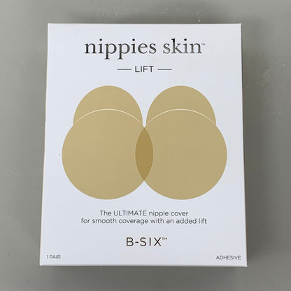 NIPPIES SKIN Lift Nipple Cover Matte W/ Nipple Covering Creme 1 Pair