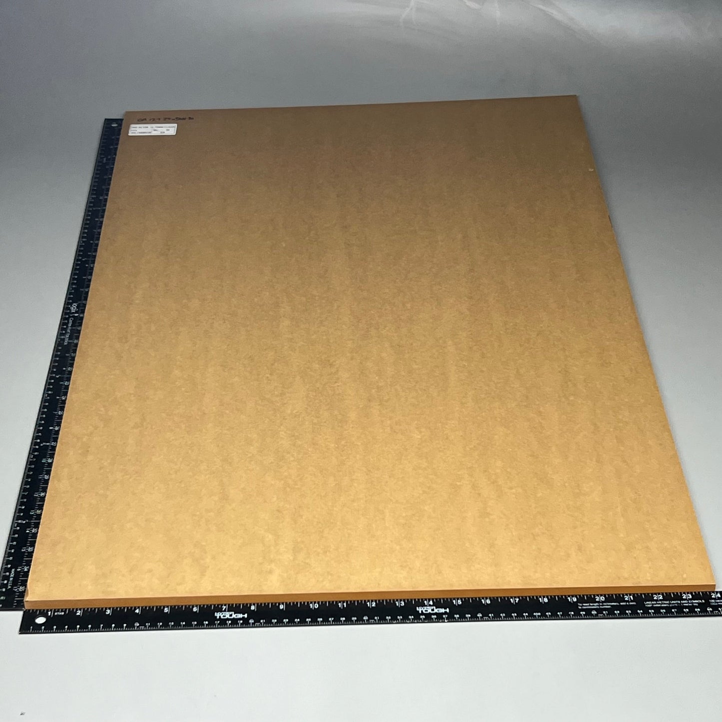 Clear Plexiglass Acrylic Plastic Piece .250 X 24" X 36" Paper Masked GO-34725680