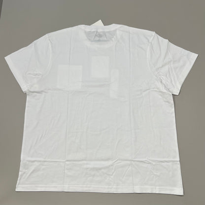 DICKIES Lightweight Short Sleeve Pocket Tee Shirt Men's Sz 3XL White WS436WH