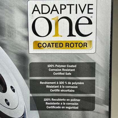 ADAPTIVE ONE Vented Cast Iron Poly Coated Rotor Cadillac/Chevrolet/GMC 882457CR