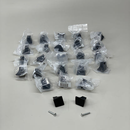 BERENSON 25 PACK!! Fluidic Contemporary Cabinet Knob Black 9441-1055-P