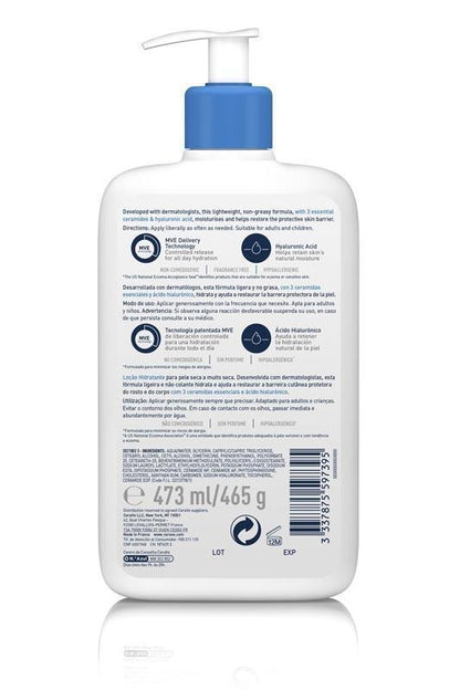 CeraVe Moisturising Lotion - Hydrating, Fragrance-Free for Dry Skin - 7.98 fl oz