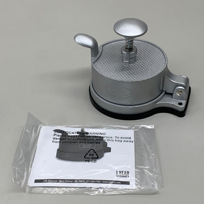 LEM Spring-Loaded Burger Press 4-5/8" Diameter Thickness 1/4-1-1/4" 1261
