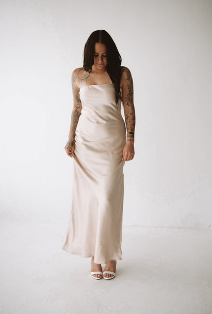 Champagne Hour Maxi Dress