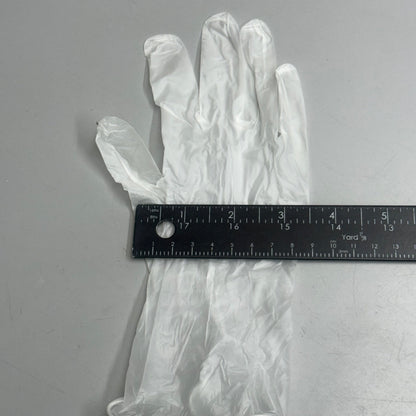PROWORKS Protective Wear Powder Free Vinyl Disposable Gloves (100ct) Size S