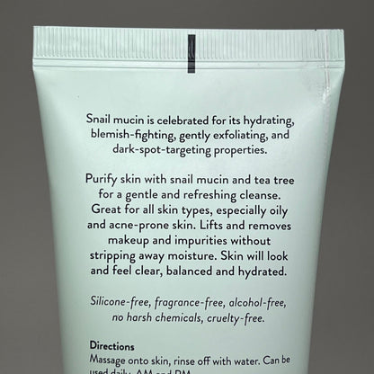 PEACH SLICES Snail Rescue Purifying Cleanser w/ Snail Mucin 4.05fl oz