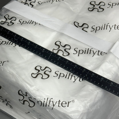 SPILFYTER OS-100 16”x18” Oil Only Absorbent Pads Pack of 100 White