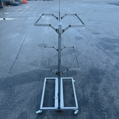 GRAND + BENEDICTS Mobile Core 4-Way Display Rolling Shelf Rack 943-GB4133-18 (New)