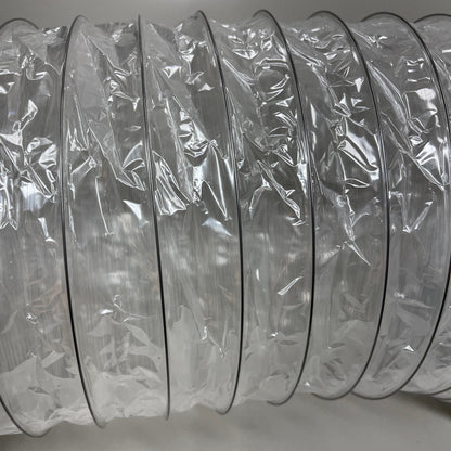 6-PACK! FLEX DUCT 8" x 25' Clear for HVAC C825 (New)
