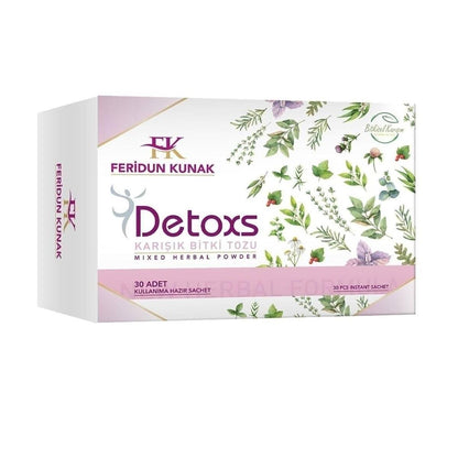 Feridun Kunak Detox Tea Mixed Herb Powder 5G x 30 Count