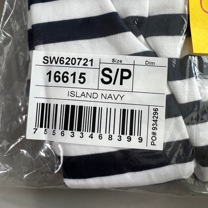 TOMMY BAHAMA Women's Short Sleeve Amira Stripe Short Dress Size S Island Navy (New)