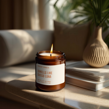 Smells Like Diego Luna | Soy Wax Scented Candle