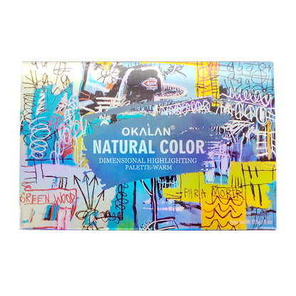 OKALAN Natural Color Dimensional Highlight Palette