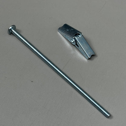 GRAINER (50 PACK) Zinc Plated Toggle Bolt Anchor 1/16"Dia 1/4"-20 Thread 11K312