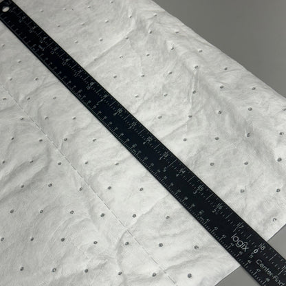 SPILFYTER OS-100 16”x18” Oil Only Absorbent Pads Pack of 100 White