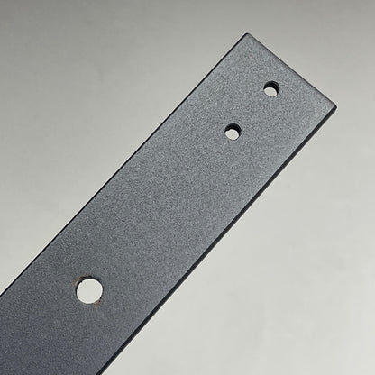 DOORMERICA American Rustic Sliding Barn Door Hardware Black 80" (for 36" Doors) MININDKIT