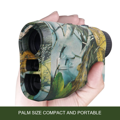 1000 Yard Laser Rangefinder Hunting Golf Range Finder 6.5X Rechargeable