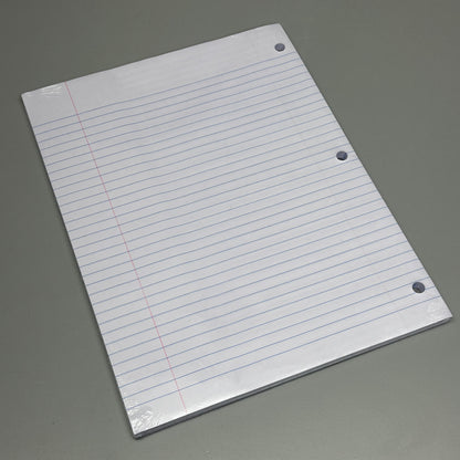 THREE LEAF (36 PACK) Filler Paper College Ruled 100 Count 10.5" x 8" (New)