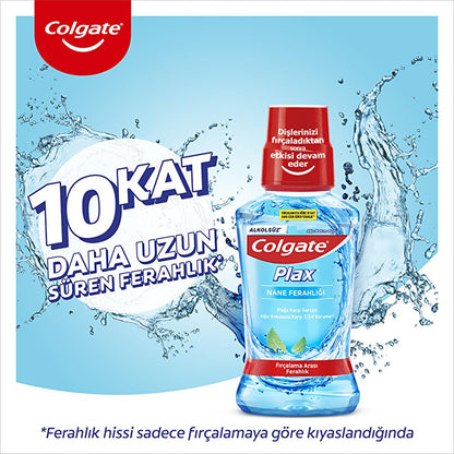Colgate Plax Alcohol-Free Mouthwash for Comprehensive Oral Care - 8.45 fl oz