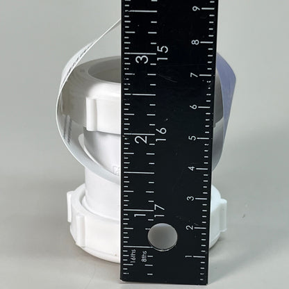 PLUMB PAK 5-PACK! Ext Straight Coupling Slip Joint 1 1/2" White PP55-4W